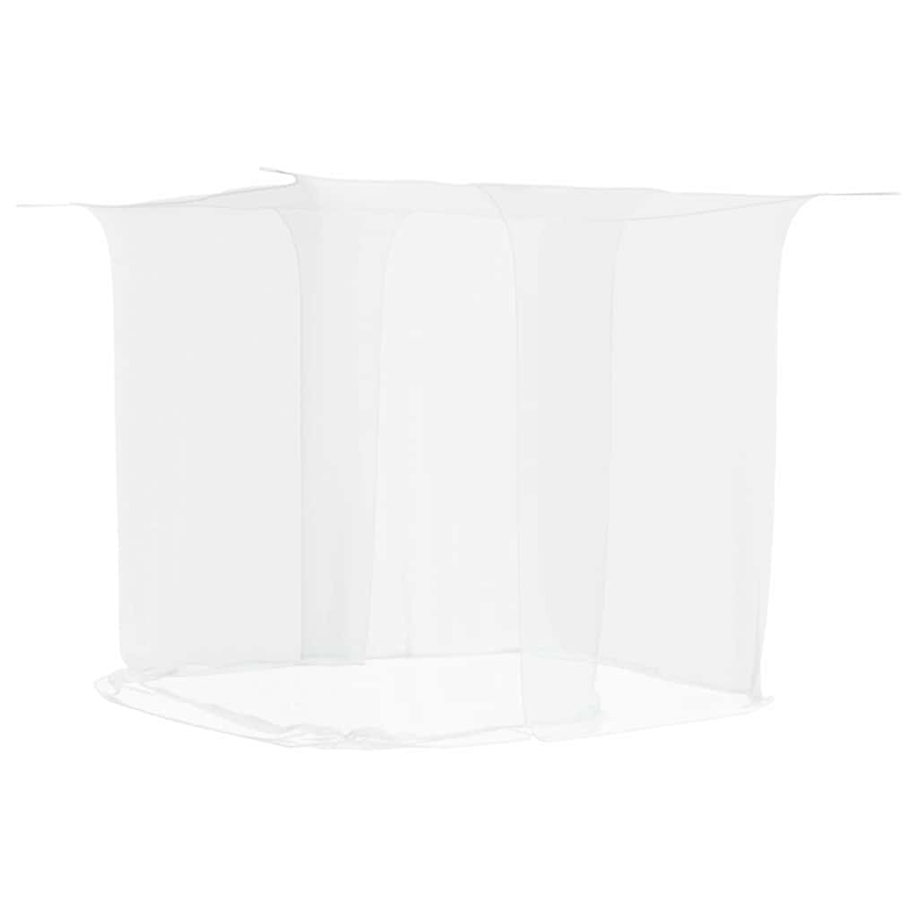 VidaXL moustiquaire suspendue 156 maille 220x200x210 cm blanc