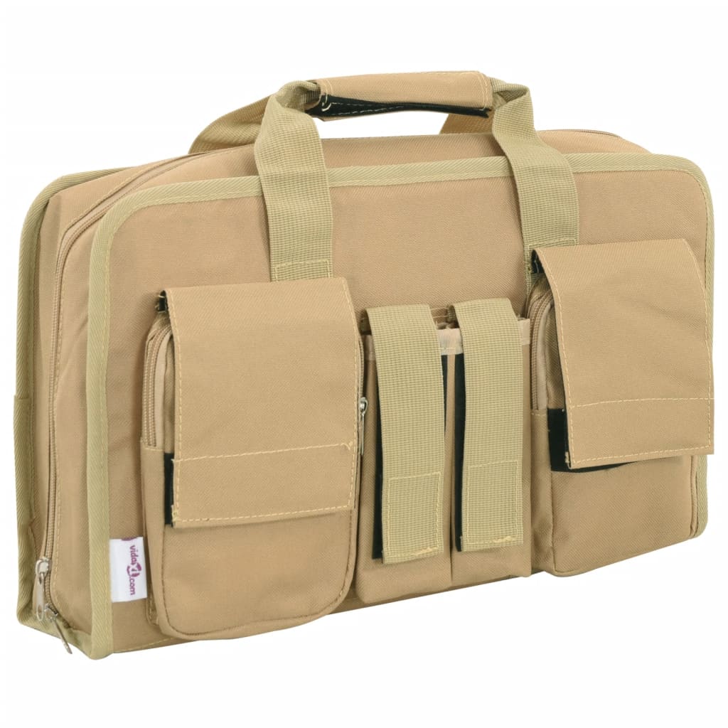 Vidaxx sac pistolet 40x24x10 cm tissu oxford kaki