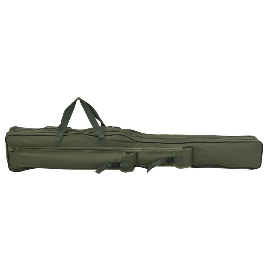 Vidaxx sac pour canne à pêche 150 cm tissu oxford vert foncé
