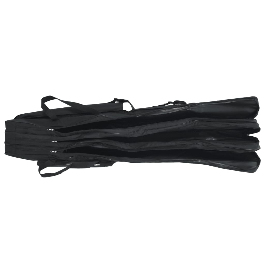 VidaXL sac pour canne à pêche 150 cm tissu oxford noir