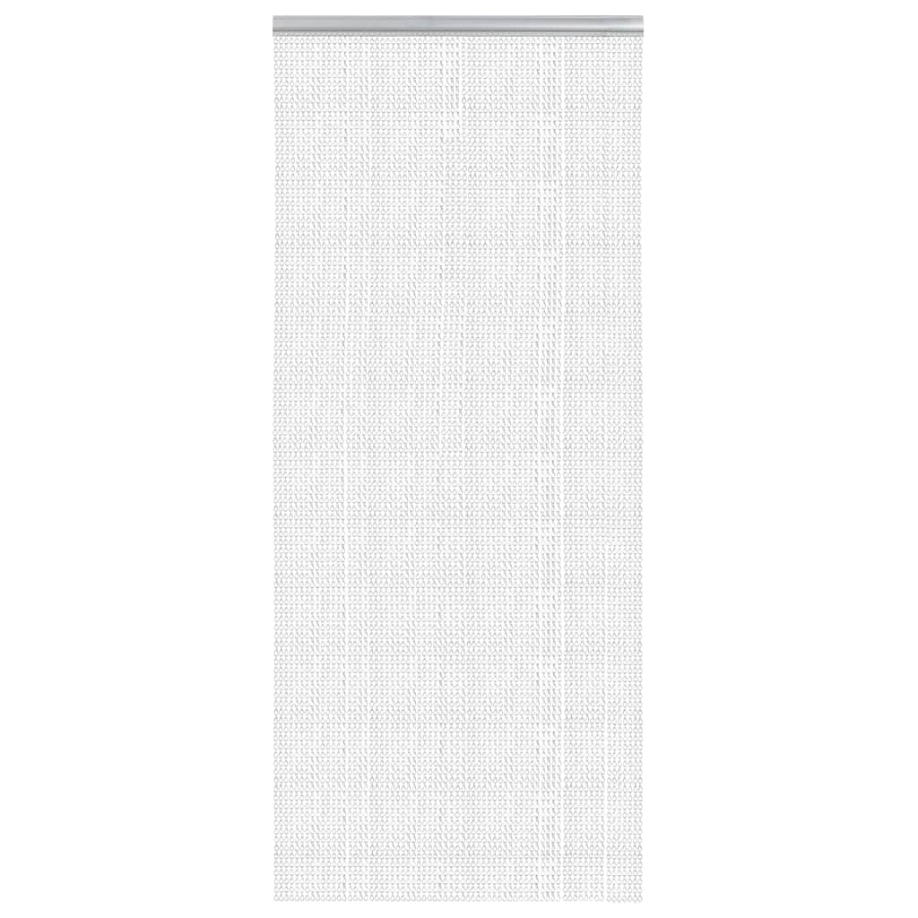Vidaxx chaînes de rideaux anti-mouches 90x220 cm aluminium