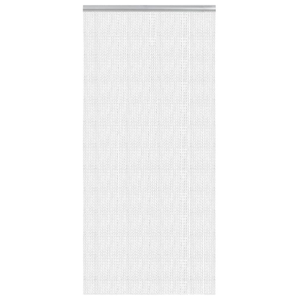 Vidaxx chaînes de rideaux anti-mouches 100x212 cm aluminium
