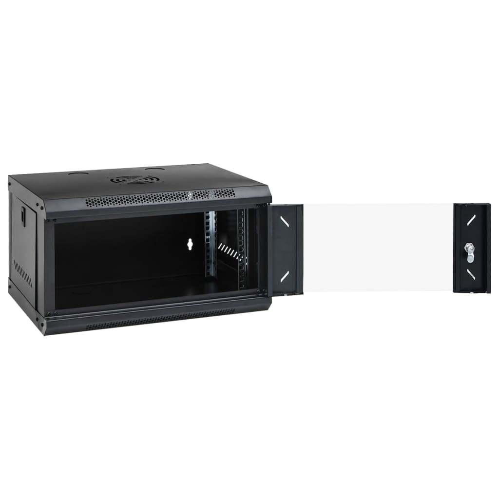 Vidaxxl armoire réseau murale 6h 19 ip20 53x40x30 cm