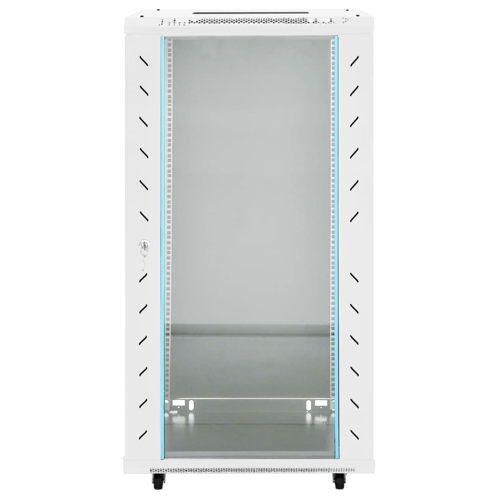 VidaXL Armoire réseau à roulettes 22U 19 IP20 60x60x120 cm