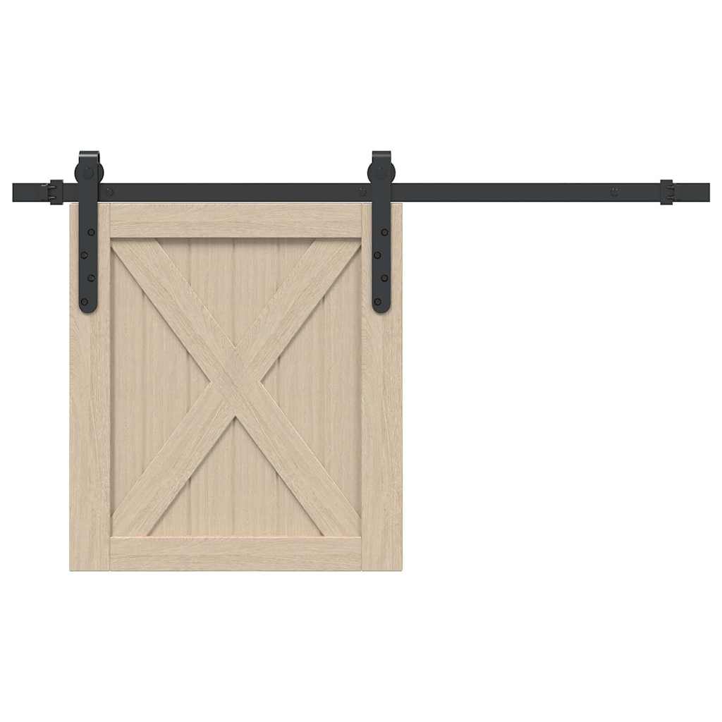 Vidaxx ensemble de suspension pour porte coulissante 91 cm en acier au carbone
