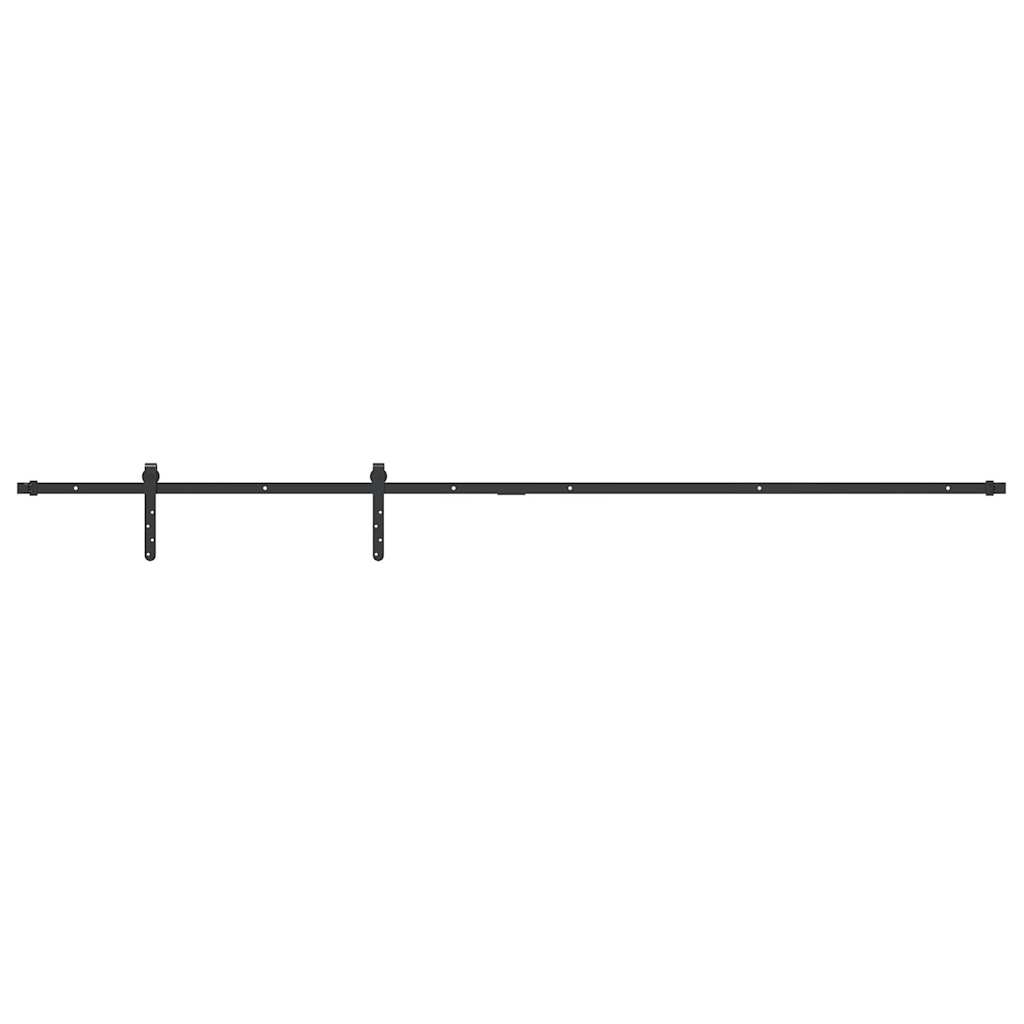 Vidaxx ensemble de suspension pour porte coulissante 213 cm en acier au carbone