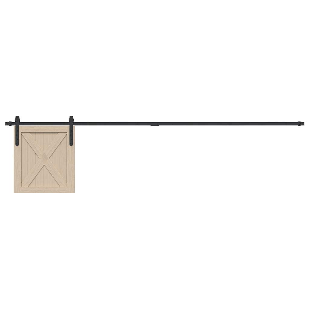 Vidaxx ensemble de suspension pour porte coulissante 213 cm en acier au carbone