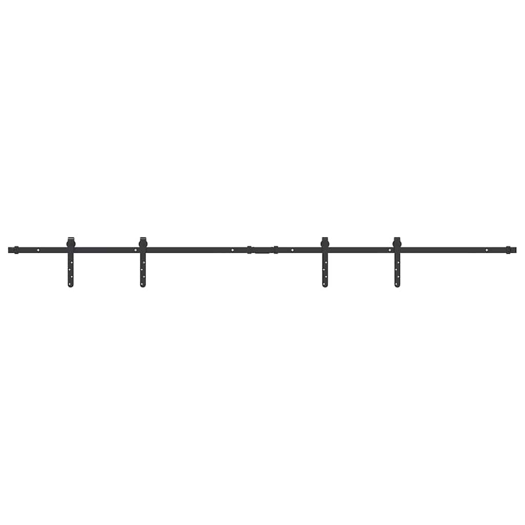 Vidaxx ensemble de suspension pour porte coulissante 213 cm en acier au carbone