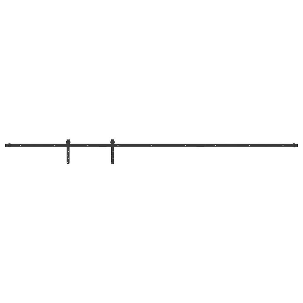 Vidaxx ensemble de suspension pour porte coulissante 244 cm en acier au carbone