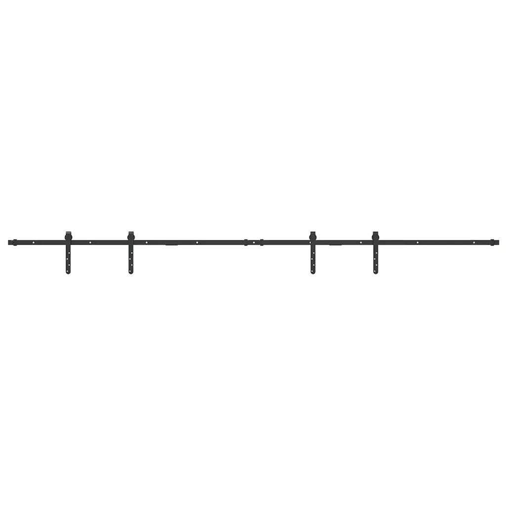 Vidaxx ensemble de suspension pour porte coulissante 244 cm en acier au carbone