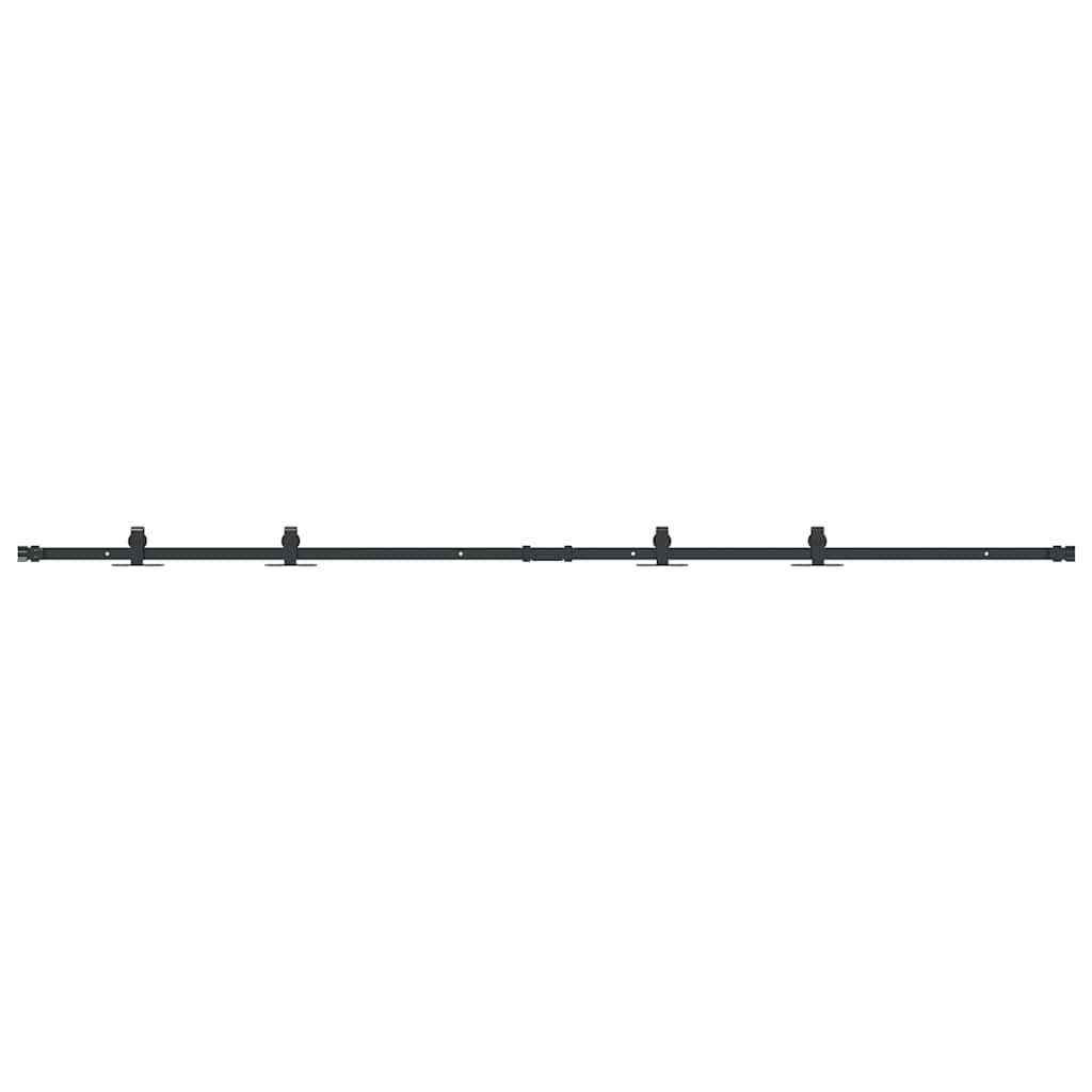 Vidaxx ensemble de suspension pour porte coulissante 213 cm en acier au carbone