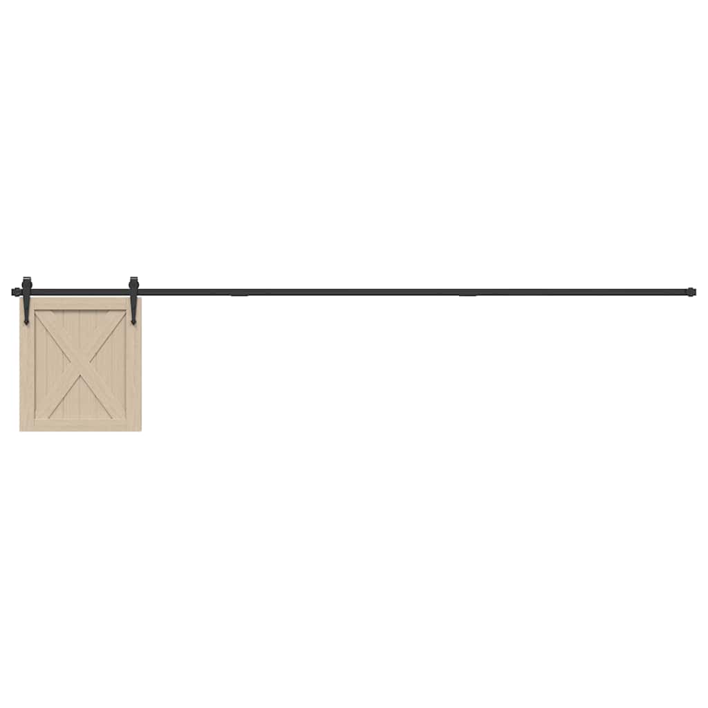 Vidaxx ensemble de suspension pour porte coulissante 244 cm en acier au carbone