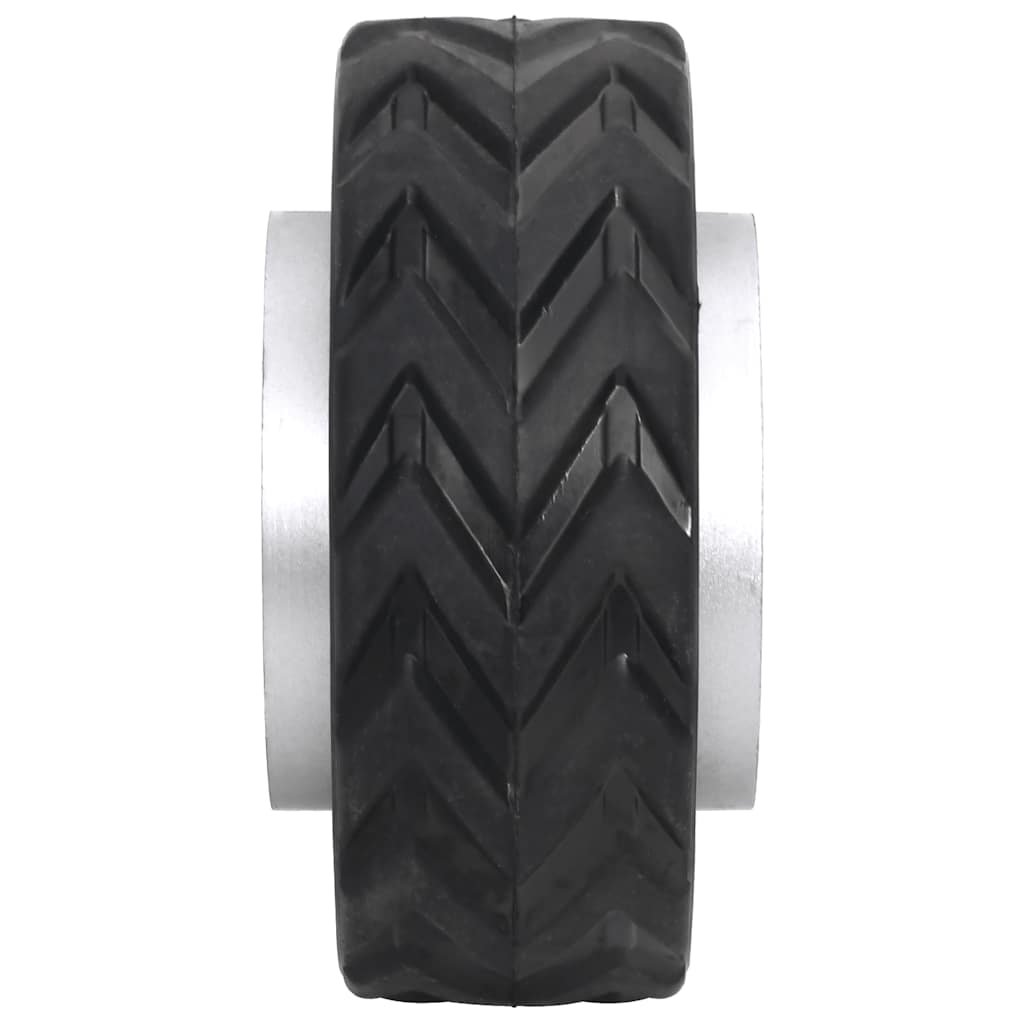 Roue Vidaxx pour roue jockey ø19,5x10 cm aluminium massif et caoutchouc