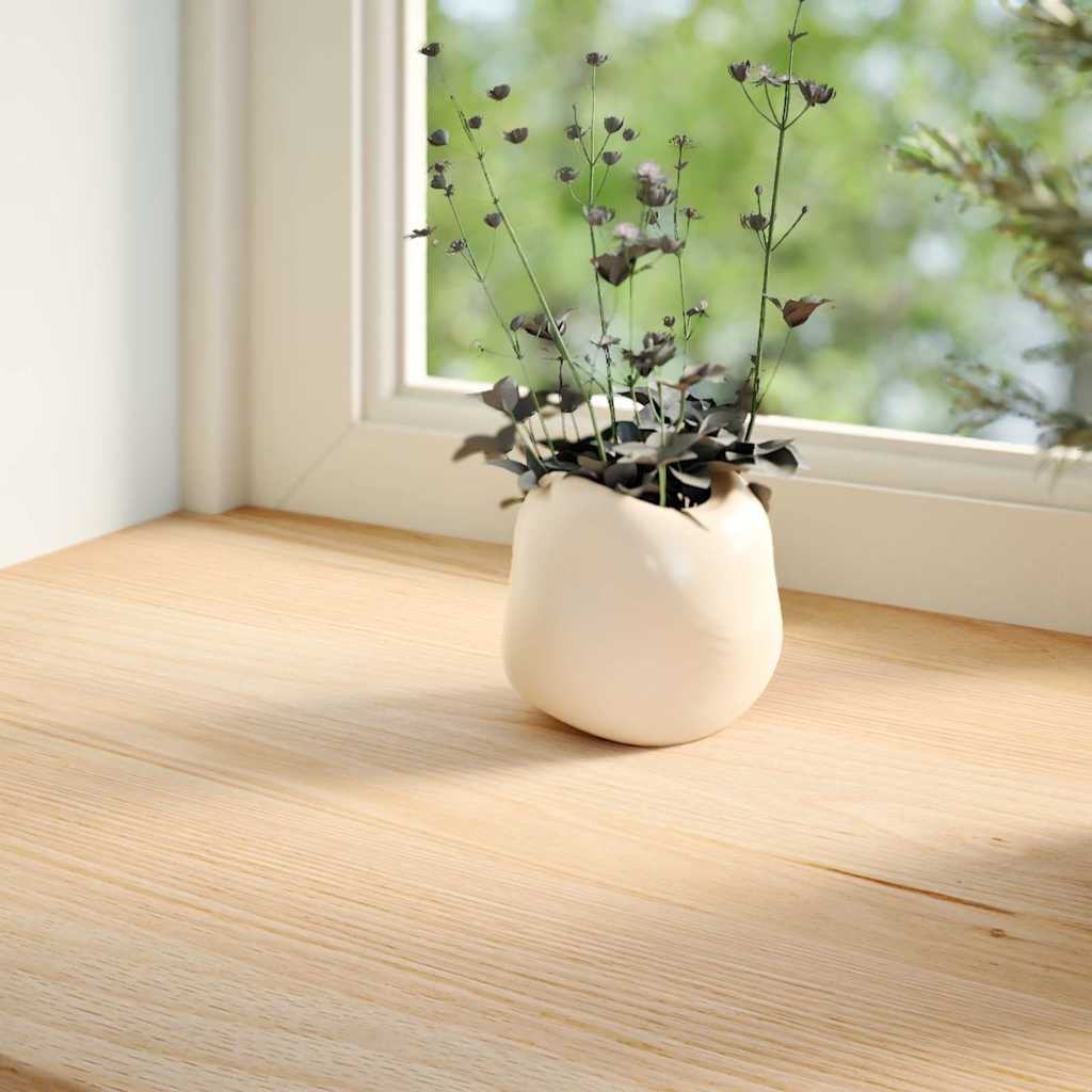 Vidaxx appuis de fenêtre 2 pcs non traité 70x15x2 cm chêne massif