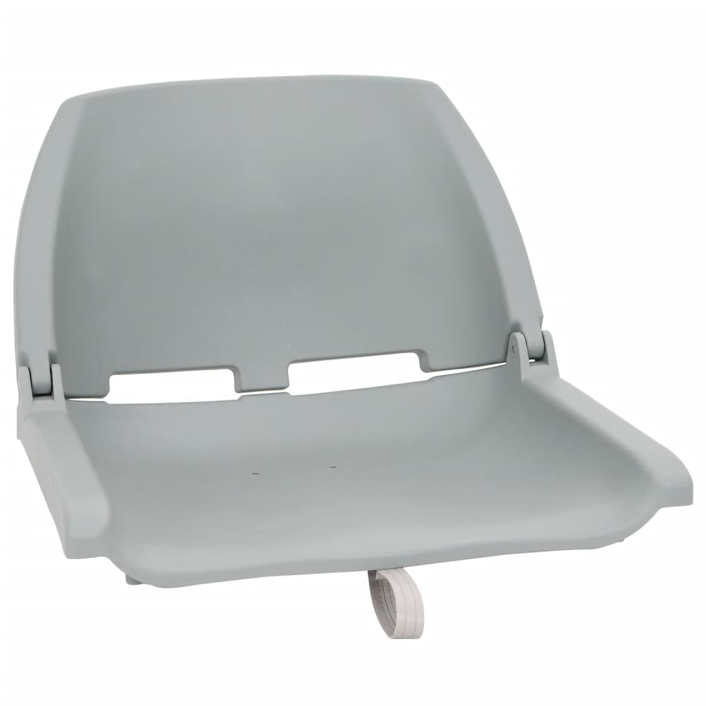 VidaXL ensemble de chaises bateau 2 pièces pliable 48x51x41 cm gris