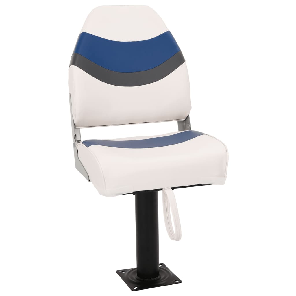 Vidaxx Ensemble de chaises bateau 4 pièces avec dossier haut, pliable