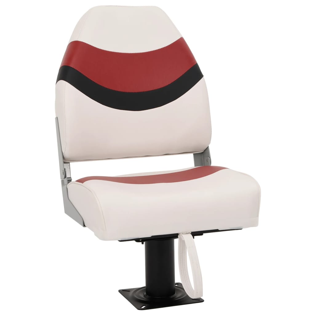 VidaXL ensemble de chaises de bateau pliantes 2 pièces avec dossier haut