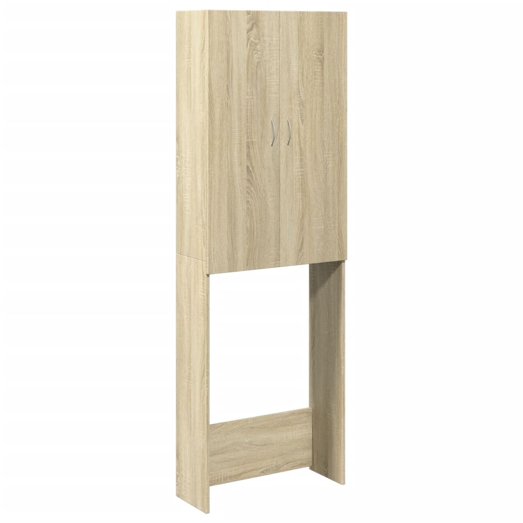 Vidaxx meuble lave-linge 64x25,5x190 cm couleur chêne sonoma