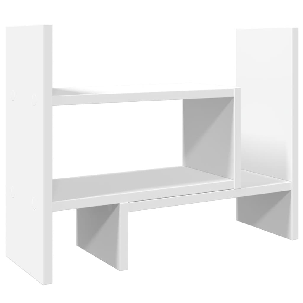 Vidaxx organisateur de bureau 38,5x17x39 cm bois d'ingénierie blanc