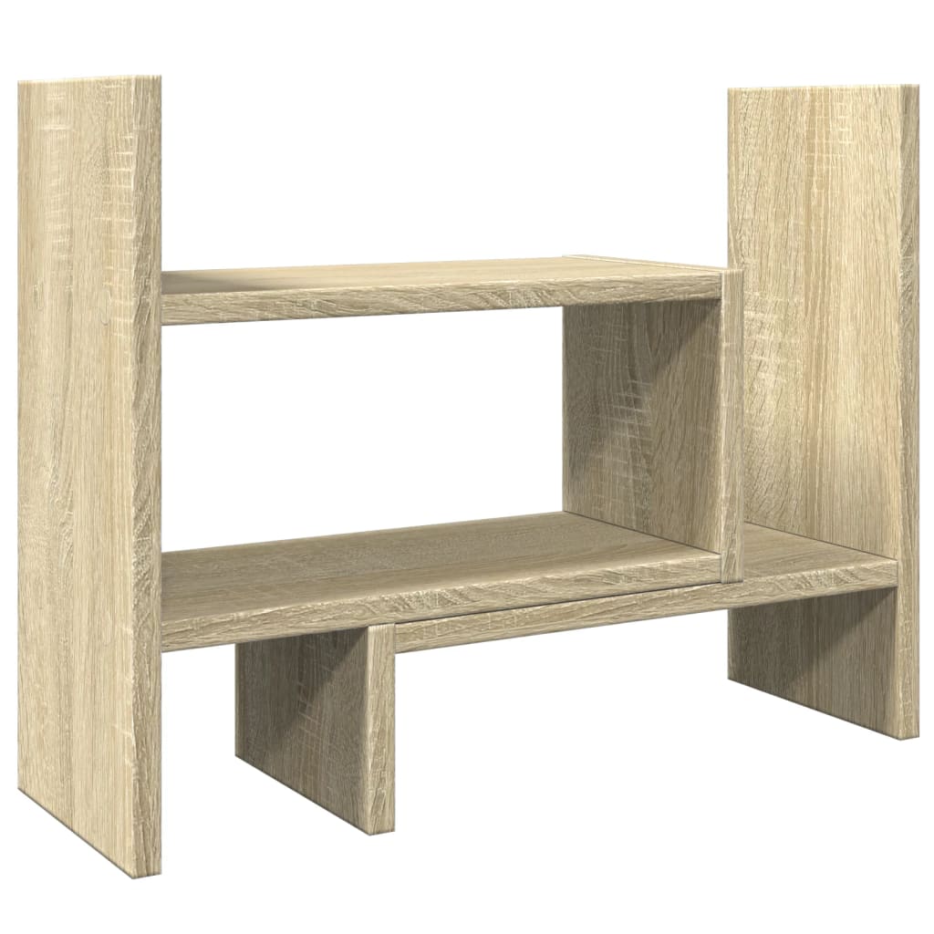 Vidaxxl organiseur de bureau 38,5x17x39 cm en dérivé du bois couleur chêne sonoma