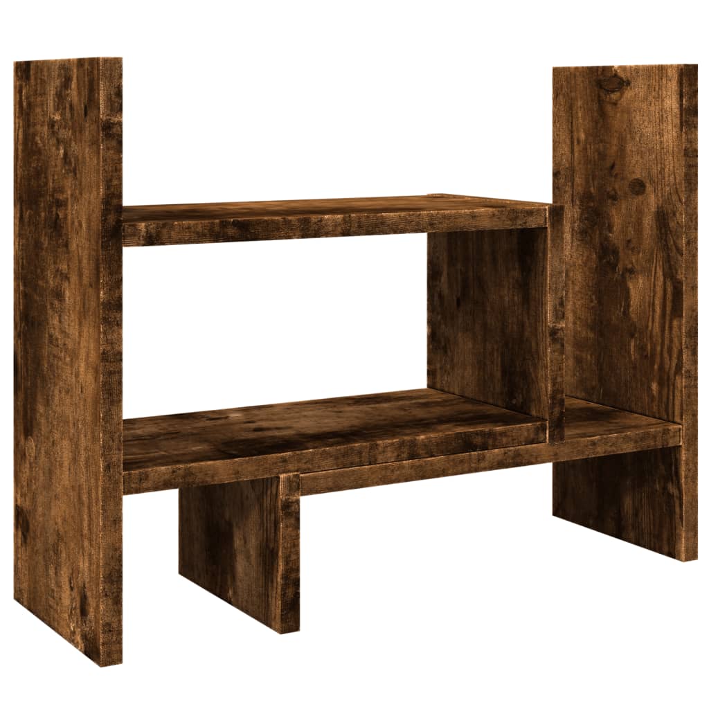 Vidaxx organisateur de bureau 38,5x17x39 cm bois traité, couleur chêne fumé