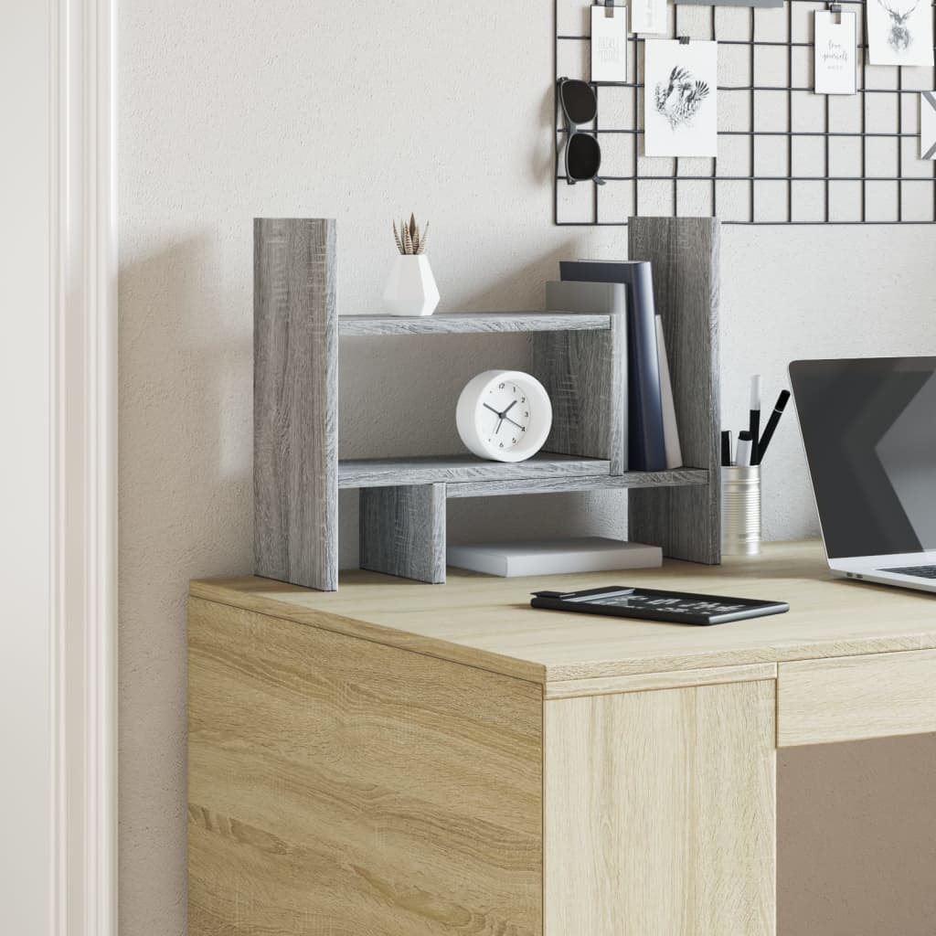 Vidaxx organiseur de bureau 38,5x17x39 cm bois d'ingénierie chêne sonoma gris