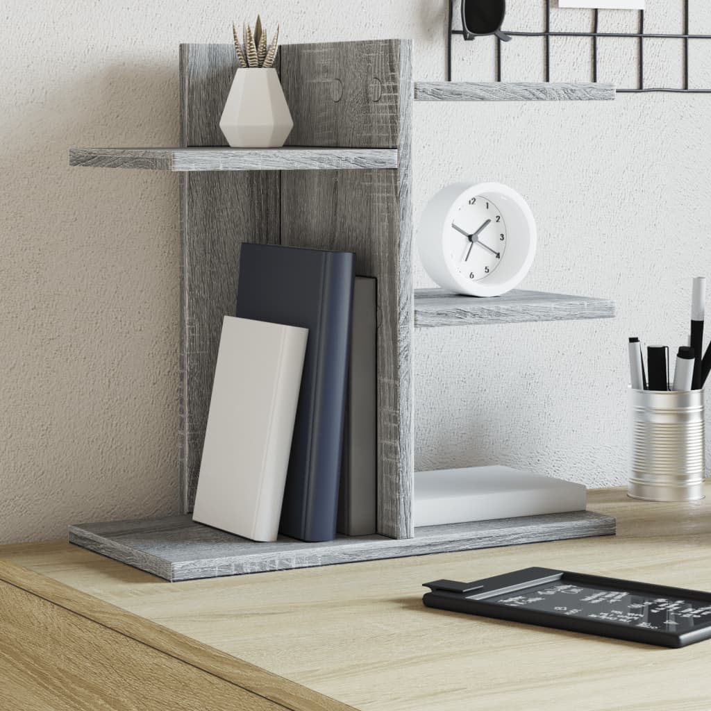 Vidaxx organiseur de bureau 42x21,5x42 cm bois d'ingénierie chêne sonoma gris