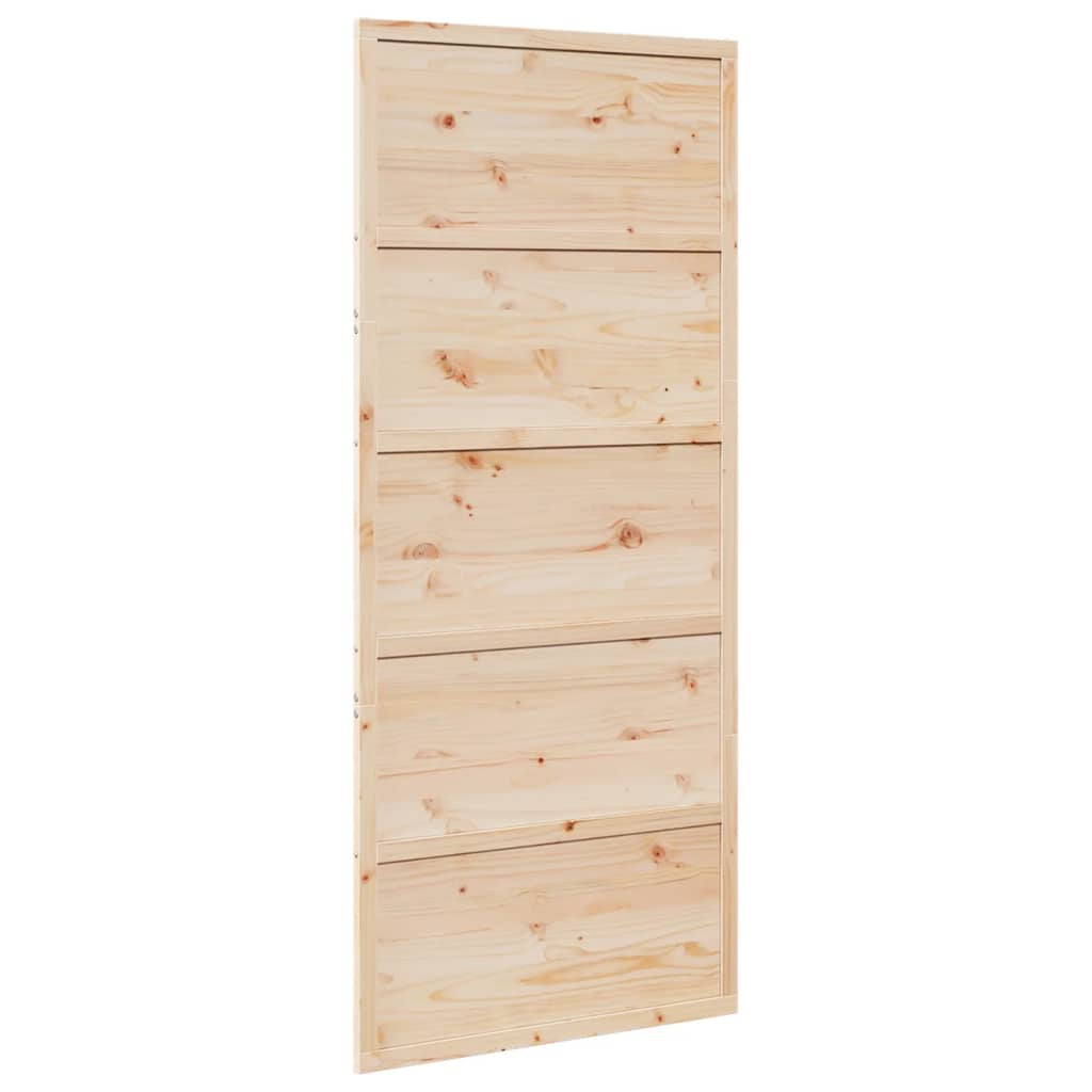 Vidaxx porte coulissante 90x208 cm bois de pin massif