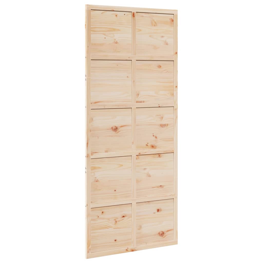 Vidaxx porte coulissante 90x208 cm bois de pin massif