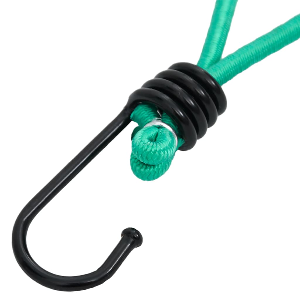 Vidaxl élastiques de tension avec crochets 20 pcs 15 cm