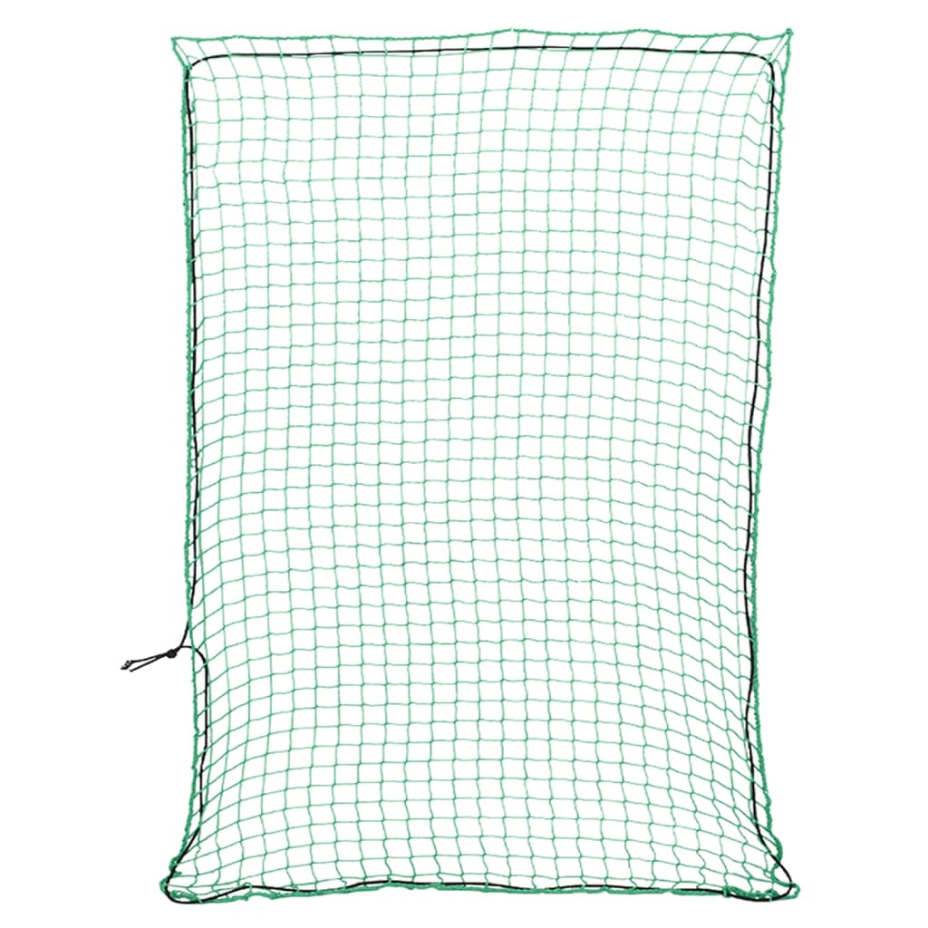 Vidaxx filet de remorque corde élastique 4x3 m polypropylène vert