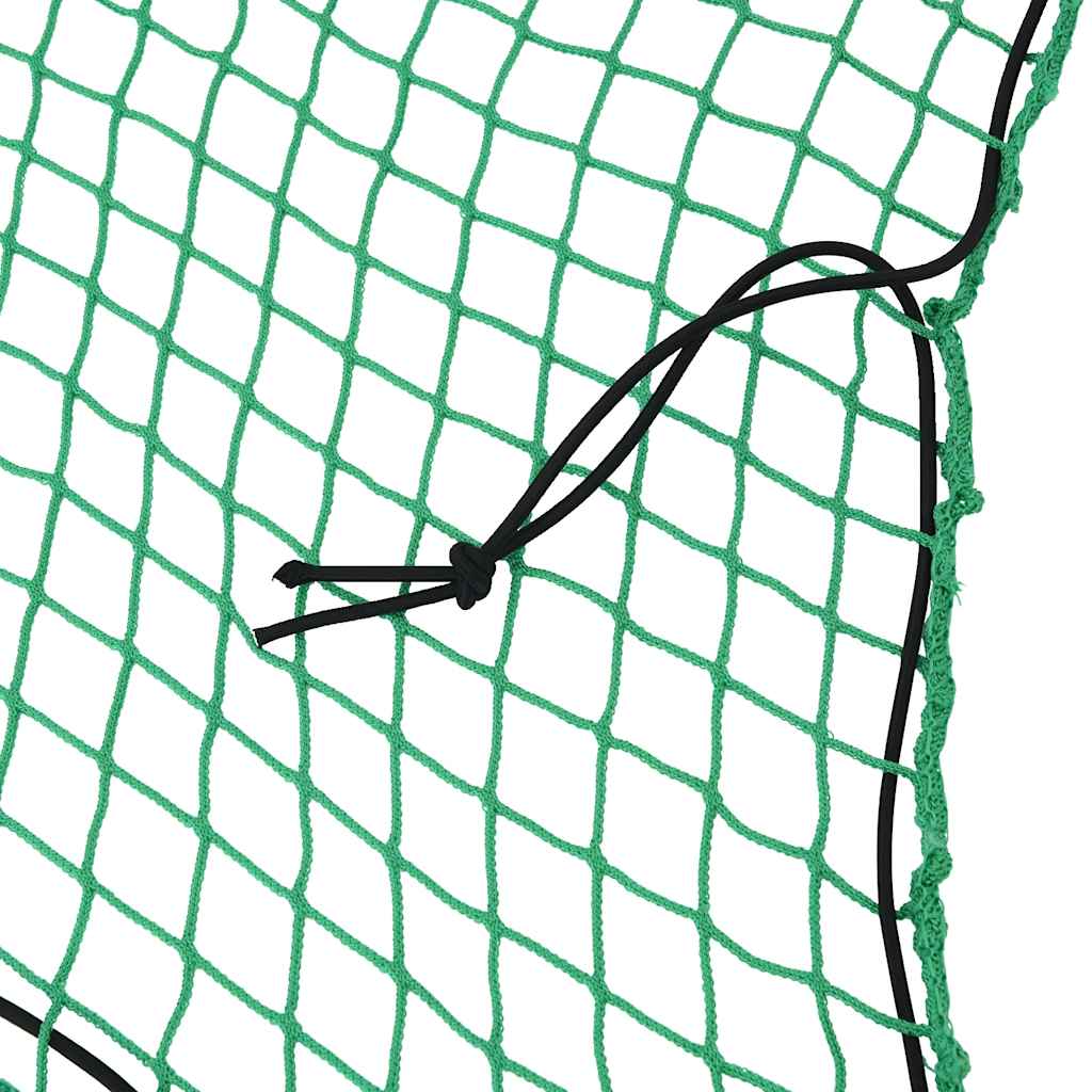 Vidaxx filet de remorque corde élastique 5x3 m polypropylène vert