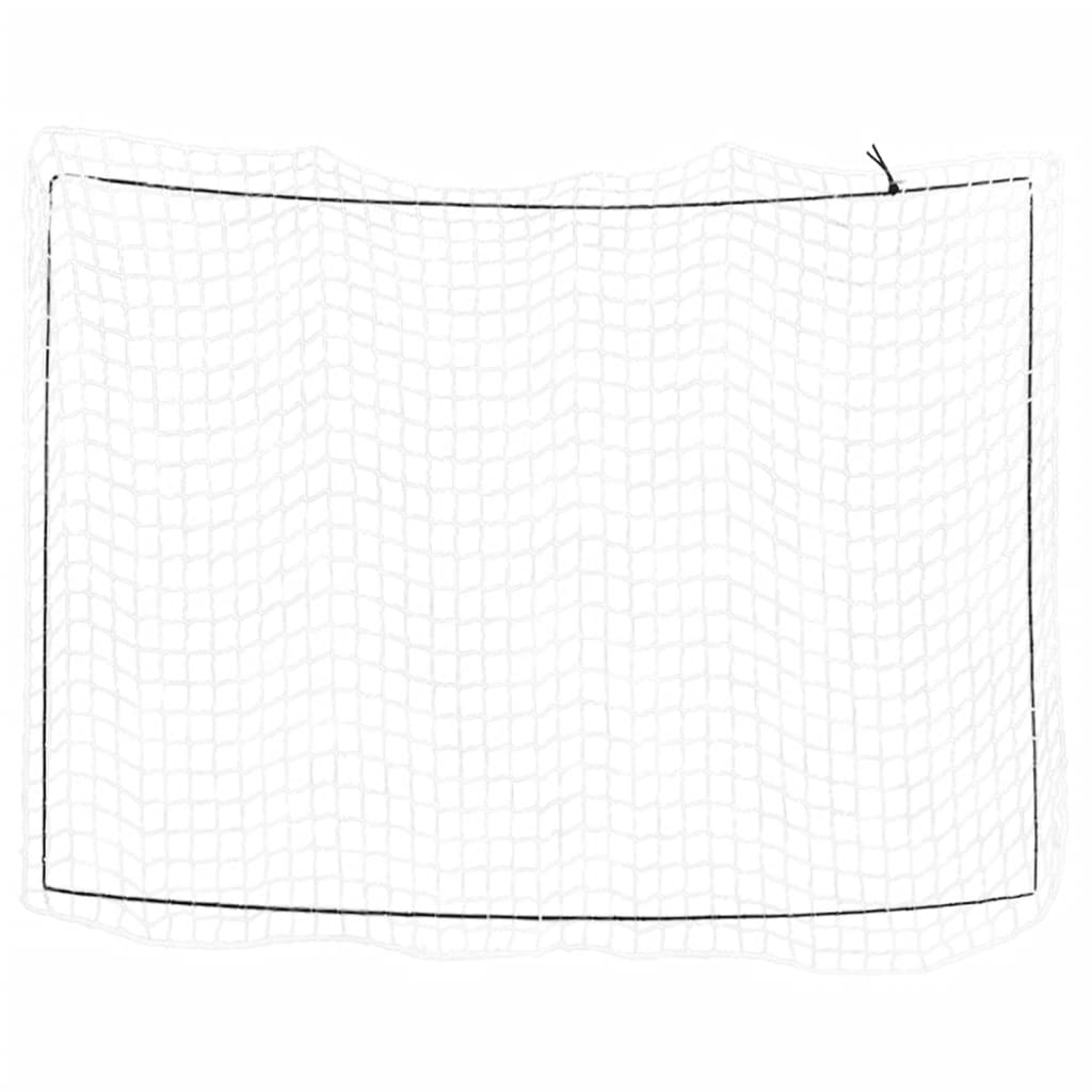 Vidaxx filet de remorque corde élastique 4x3 m polypropylène blanc