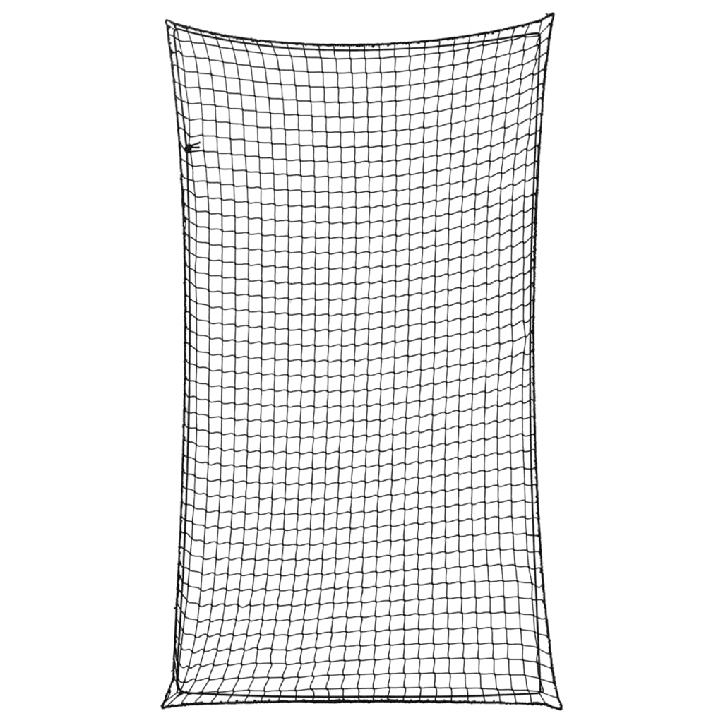 Vidaxx filet de remorque corde élastique 3,5x2 m polypropylène noir