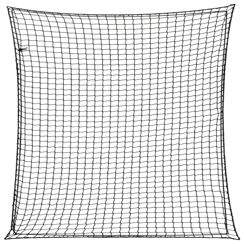 Vidaxx filet de remorque corde élastique 3x3 m polypropylène noir