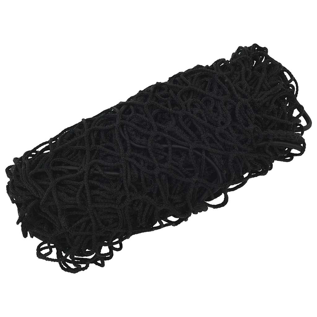 Vidaxx filet de remorque corde élastique 3x3 m polypropylène noir