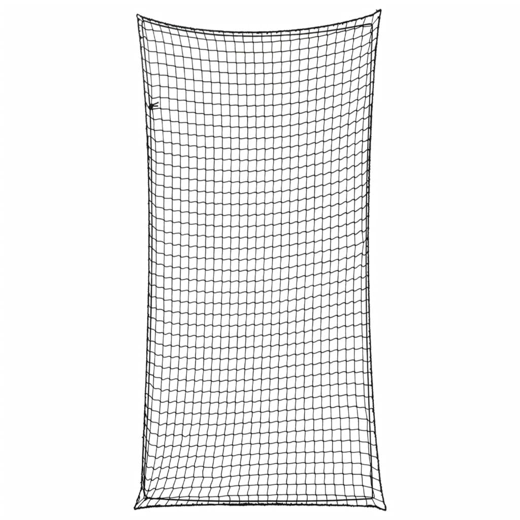 Vidaxx filet de remorque corde élastique 6x3 m polypropylène noir