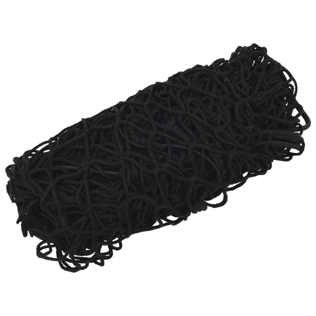 Vidaxx filet de remorque corde élastique 6x3,5 m polypropylène noir