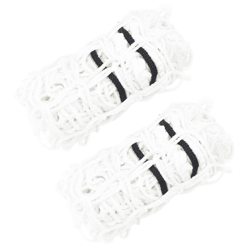 Vidaxx filets à foin 2 pcs 75x50 cm rond polypropylène blanc