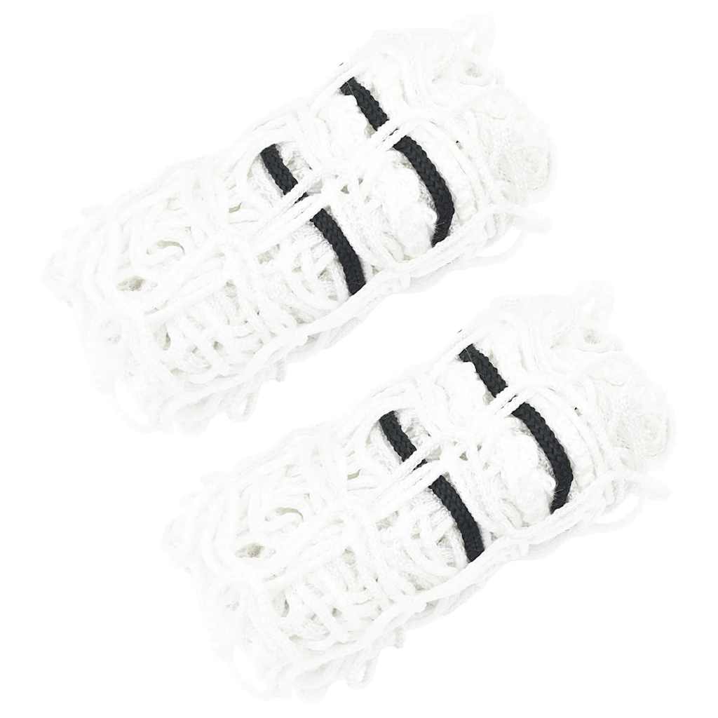 Vidaxx filets à foin 2 pcs 100x100 cm rond polypropylène blanc