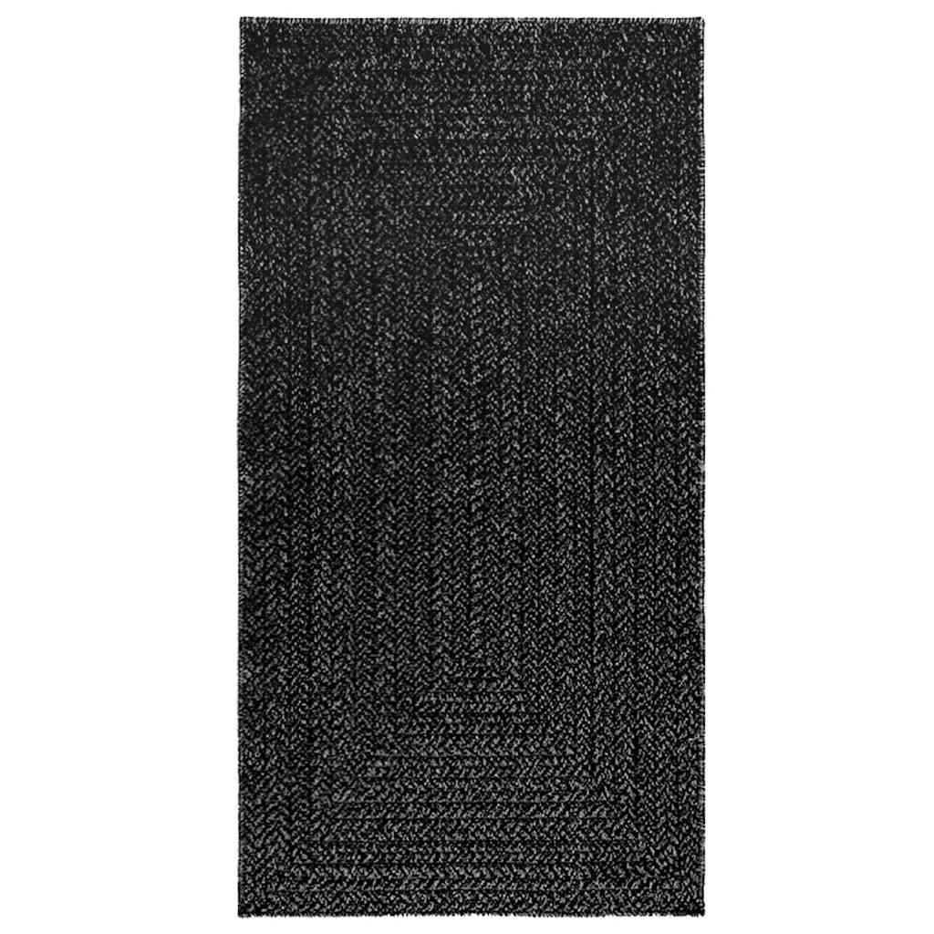 VidaXL tapis zizur intérieur et extérieur 80x150 cm aspect jute anthracite