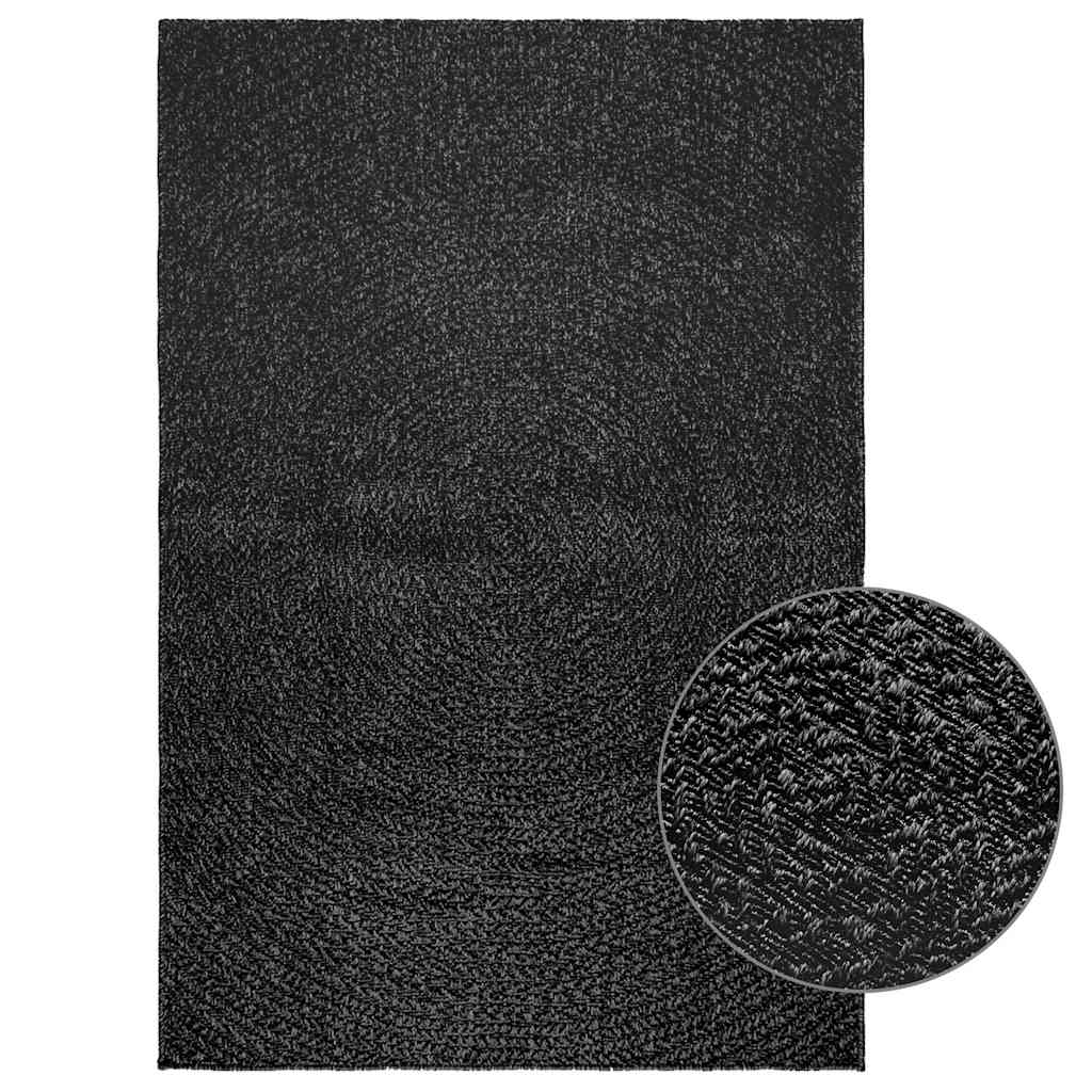 VidaXL tapis zizur intérieur et extérieur 120x170cm aspect jute anthracite