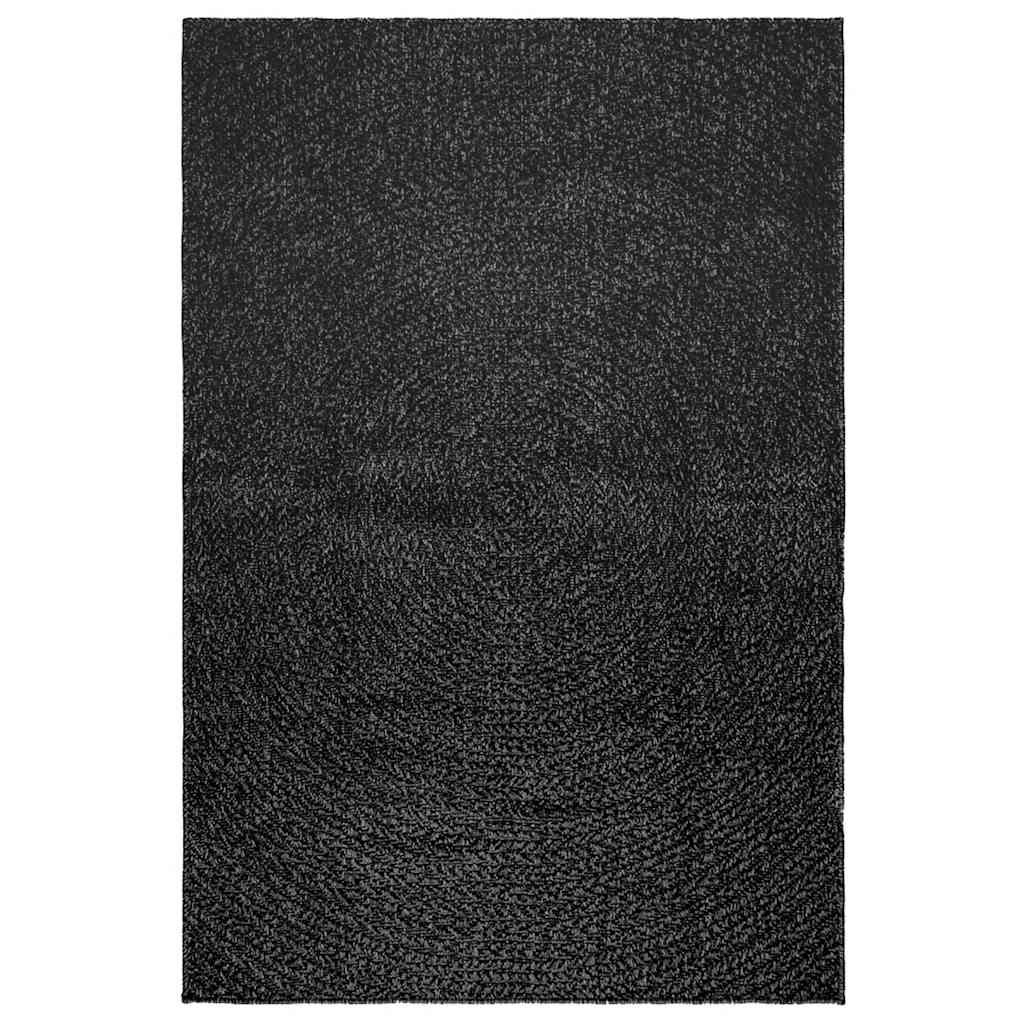 VidaXL tapis zizur intérieur et extérieur 120x170cm aspect jute anthracite