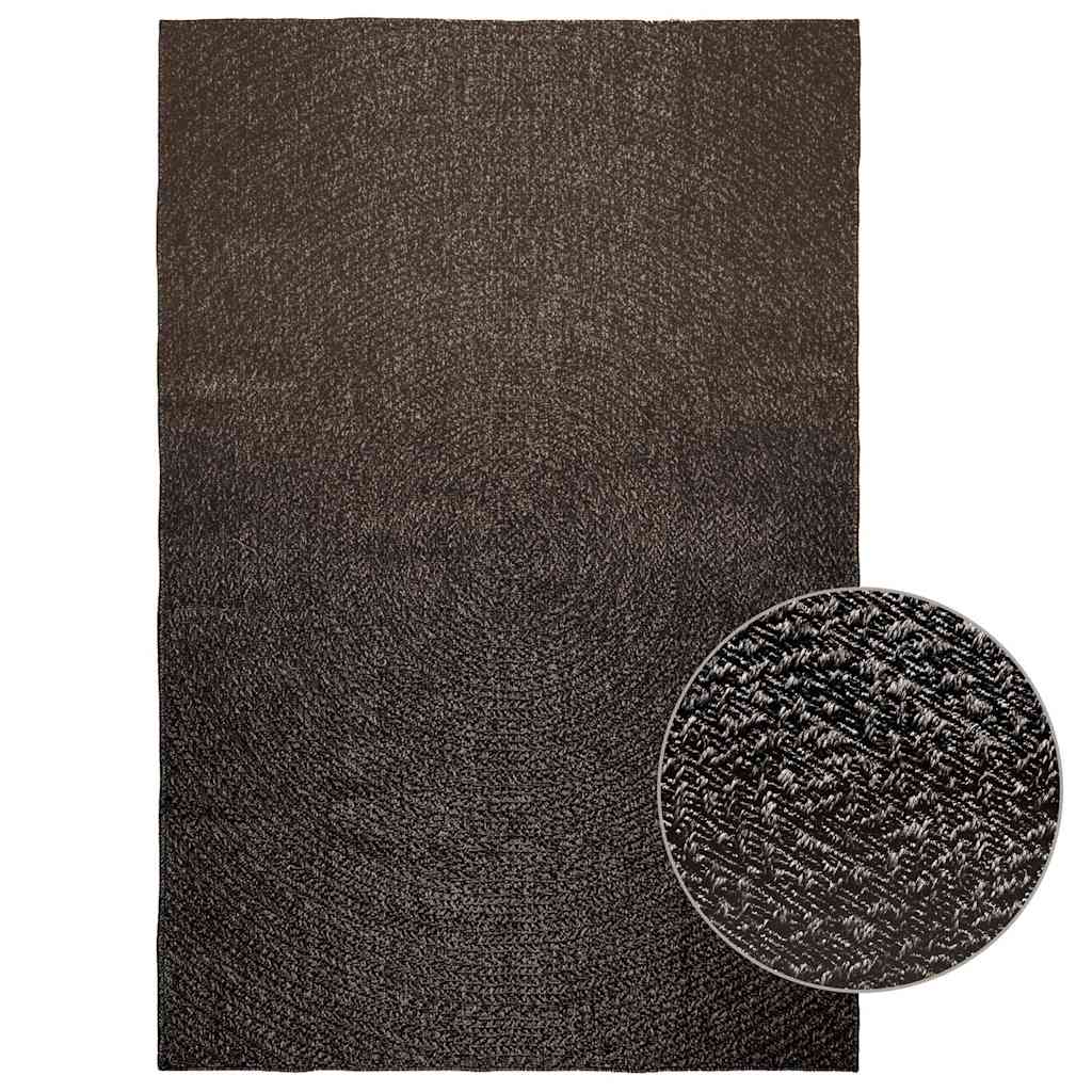 VidaXL tapis zizur intérieur et extérieur 160x230cm aspect jute anthracite