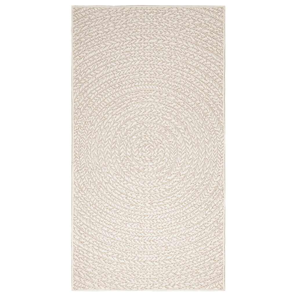 VidaXL tapis zizur crème intérieur et extérieur 80x150 cm aspect jute