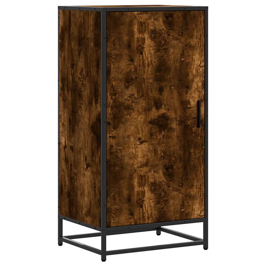 Vidaxx étagère à chaussures 48x38x97,5 cm bois traité, chêne fumé