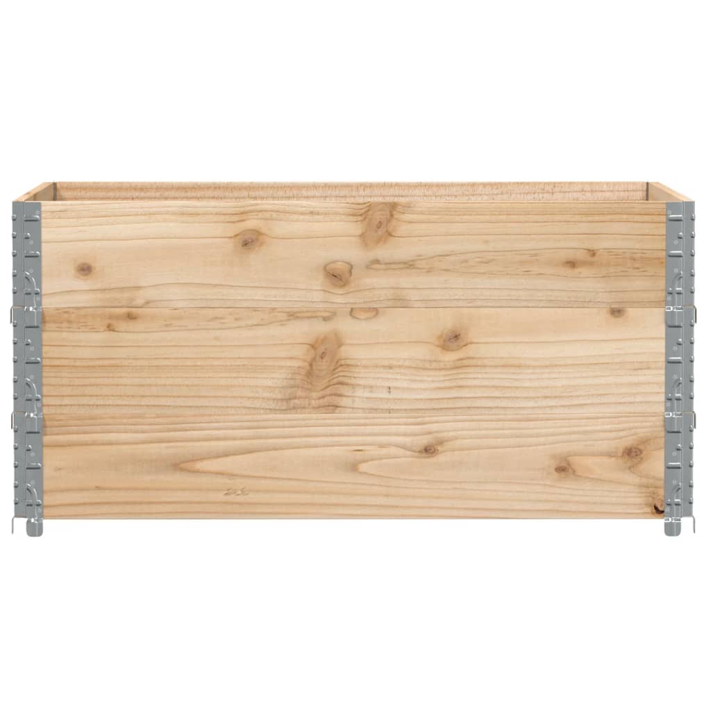 VidaXL Cadres supérieurs de palette 3 pcs 120x80 cm bois de pin massif