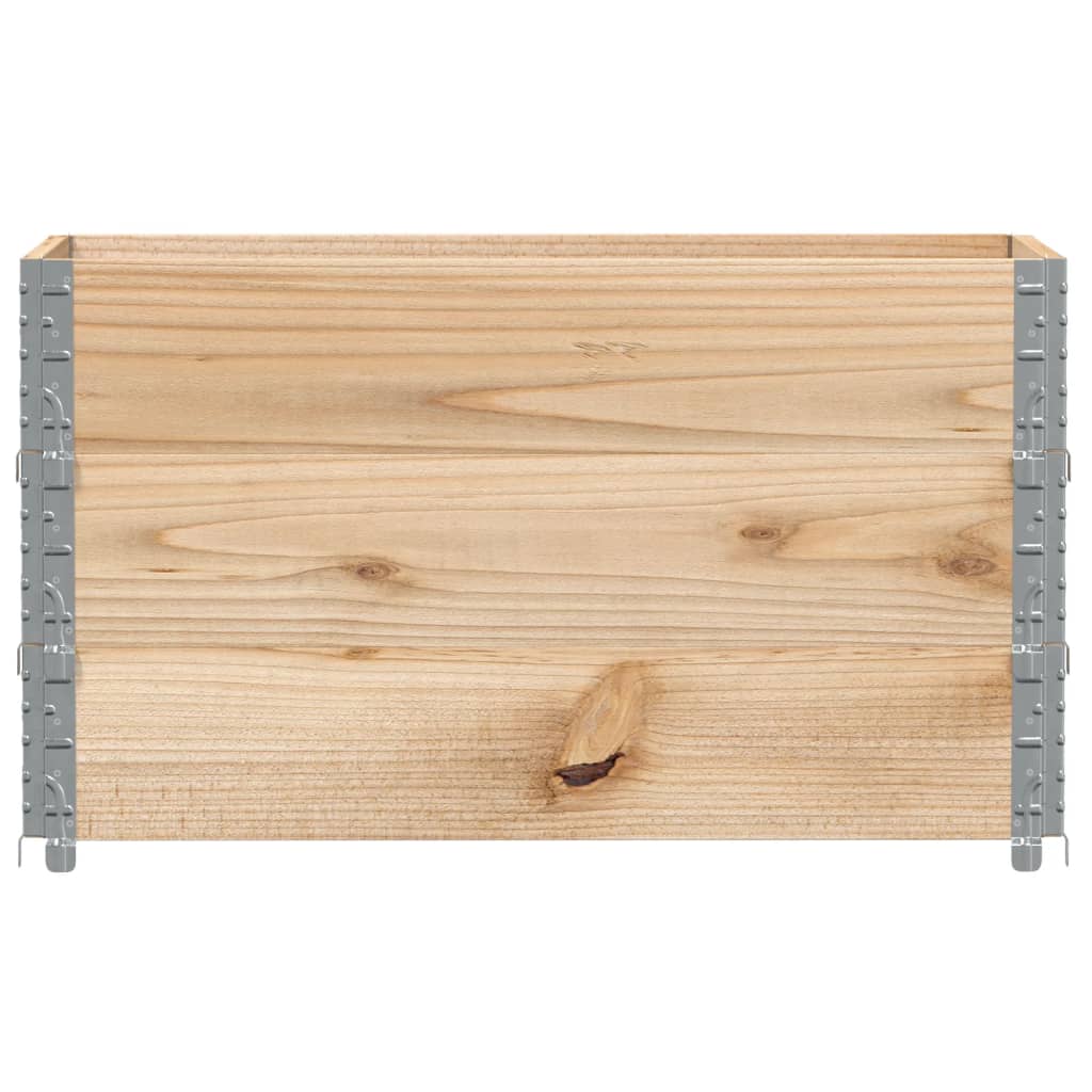VidaXL Cadres supérieurs de palette 3 pcs 100x50 cm bois de pin massif