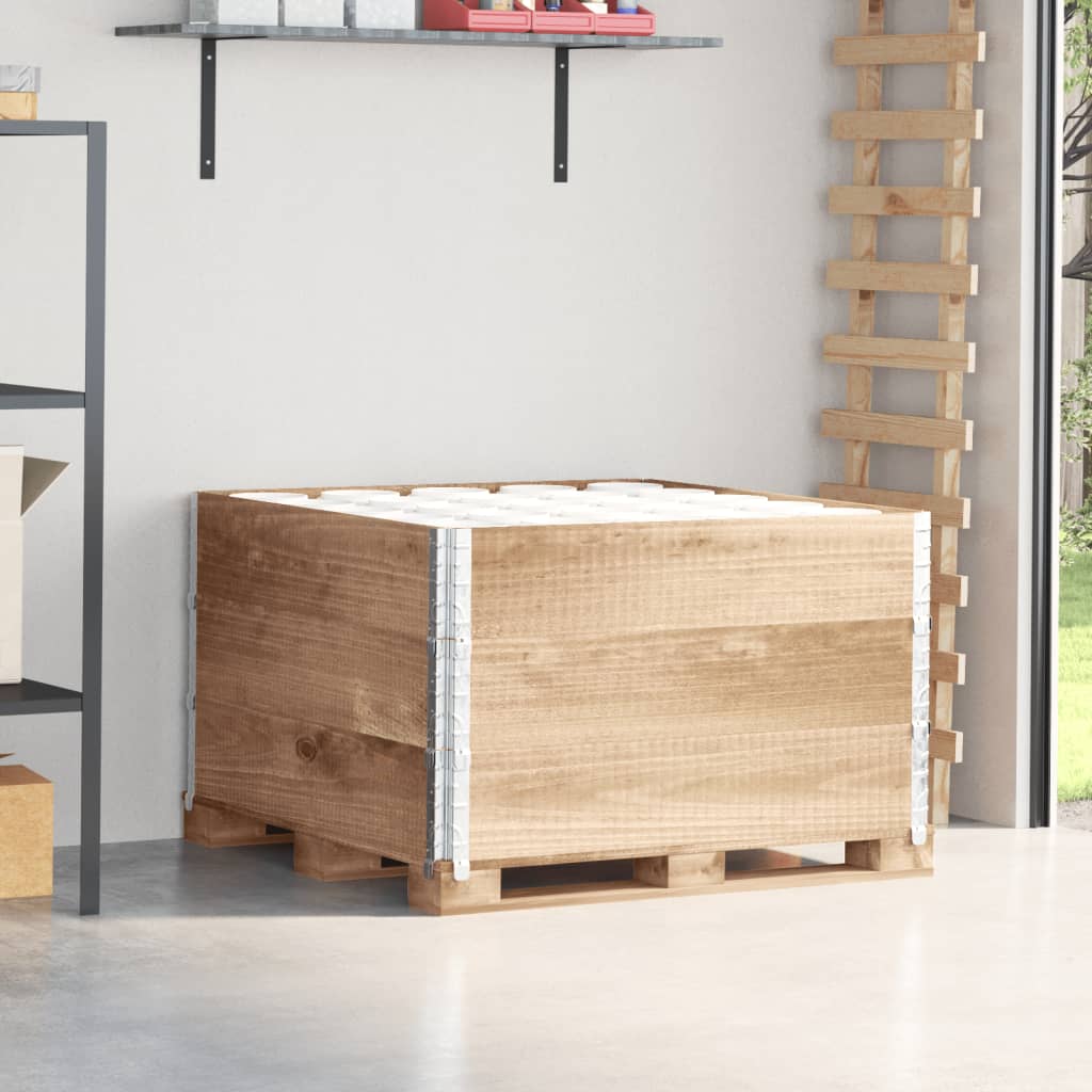 VidaXL Cadres supérieurs de palette 3 pcs 100x100 cm bois de pin massif