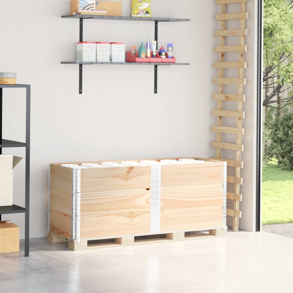 VidaXL Cadres supérieurs de palette 3 pcs 150x50 cm bois de pin massif